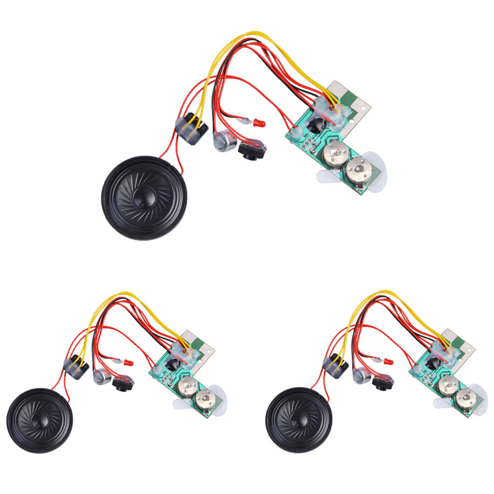 

3pcs 10secs 10s Sound Voice Audio Recorder Module Chip for Card New, 501 Original