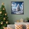 Diamond Painting-DIY Full Round Drill Christmas Tree