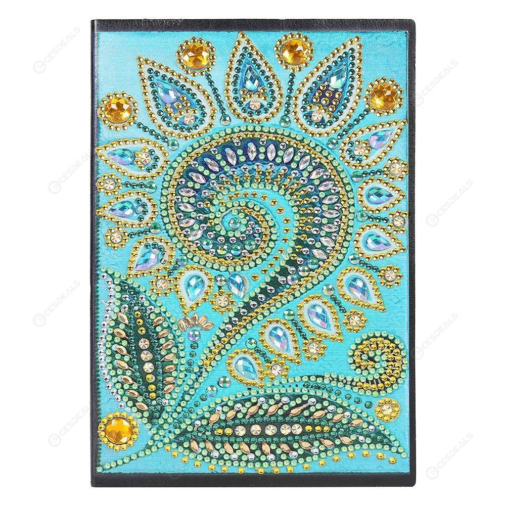 

Mandala-DIY Creative Diamond 50 Pages A5 Notebook, 501 Original