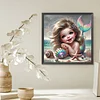 (US Local)Mermaid-Full Square Diamond Painting(35x35cm)