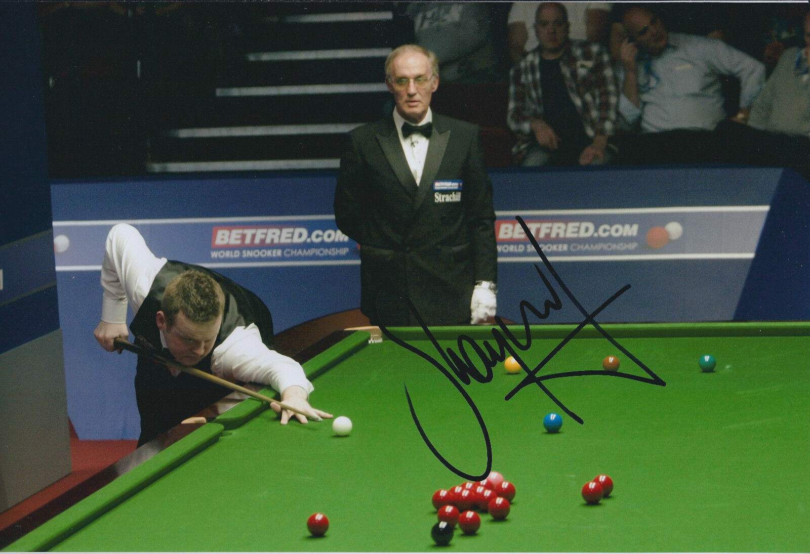 Shaun MURPHY SIGNED 12x8 Photo Poster painting AFTAL COA UK Snooker Champion