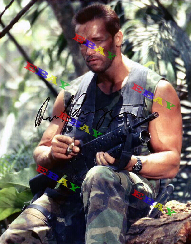 Arnold Schwarzenegger Autographed 8x10 Signed Photo Poster painting REPRINT