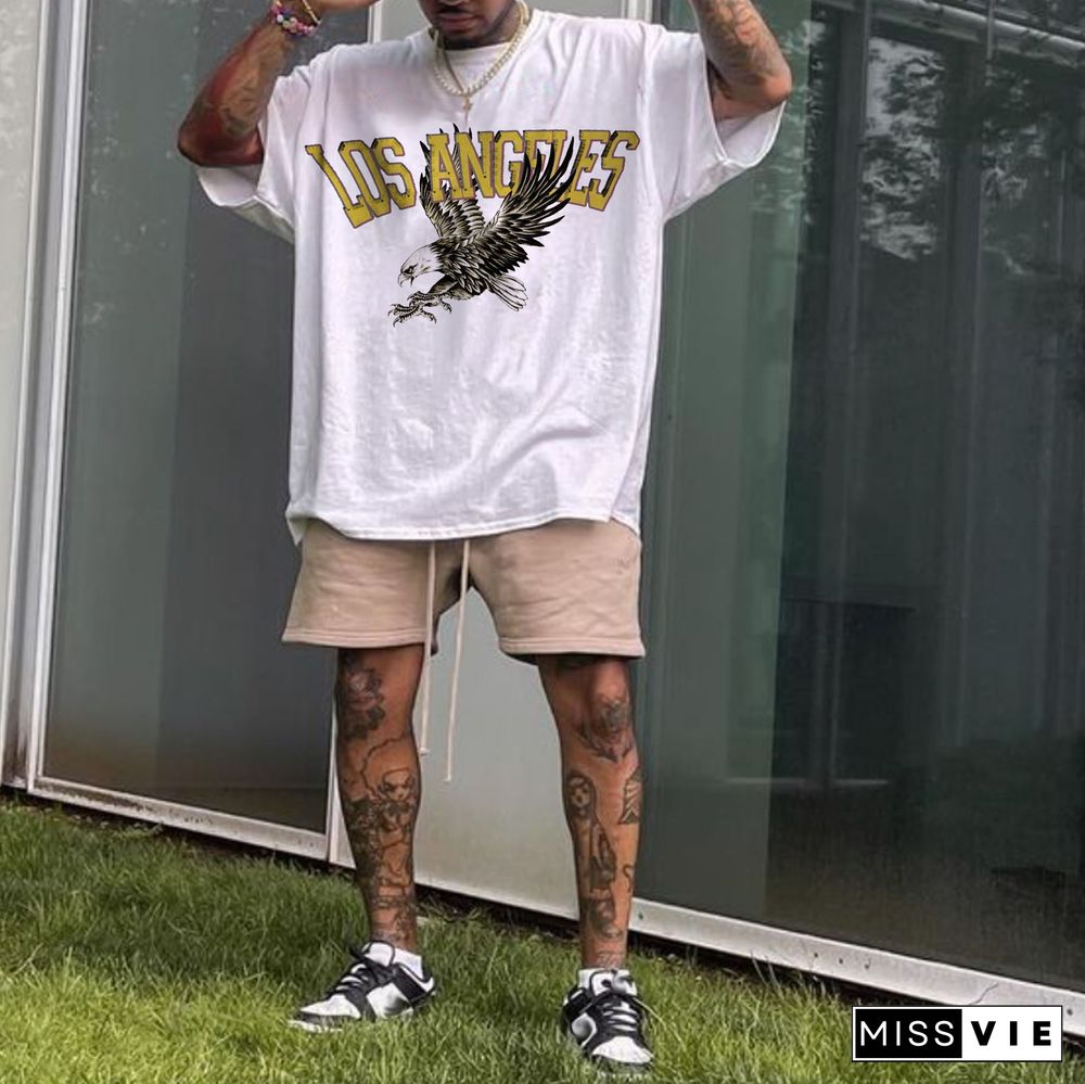 Retro Los Angeles Eagles Oversized T-Shirt