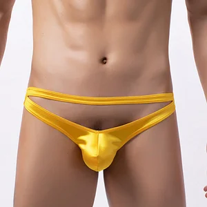 2022 New Men's Front Hollow Open Sexy Thong