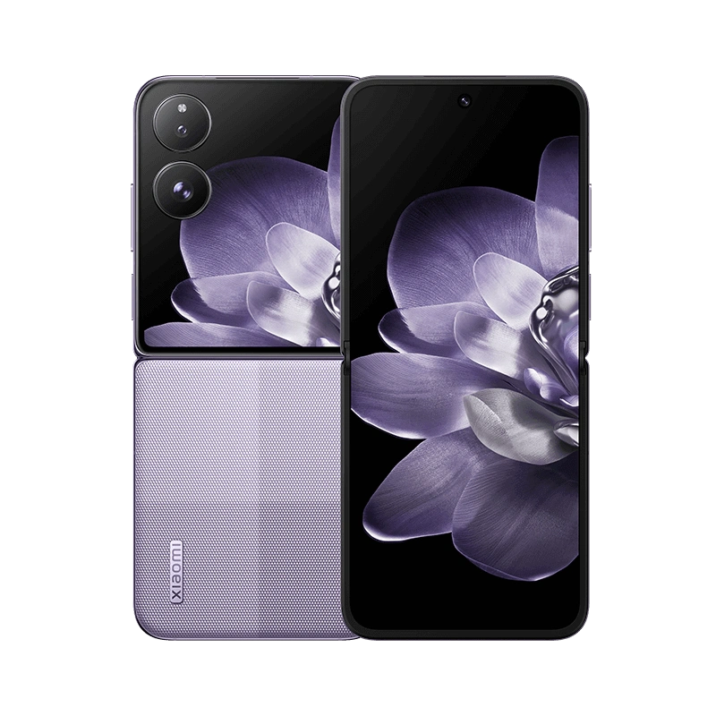 小米MIX Flip 小折叠屏 4.01英寸多功能超大外屏 第三代骁龙8 12GB+256GB 白色 5G拍照AI手机