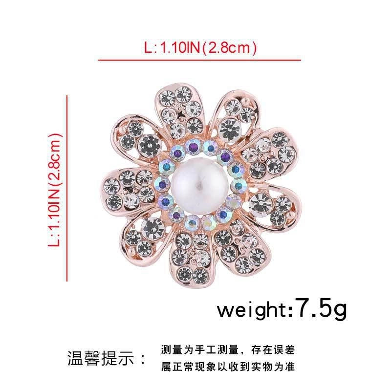 Elegant Glam Pin Heart Shape Flower Bow Knot Alloy Plating Artificial Pearls Women’s Brooches