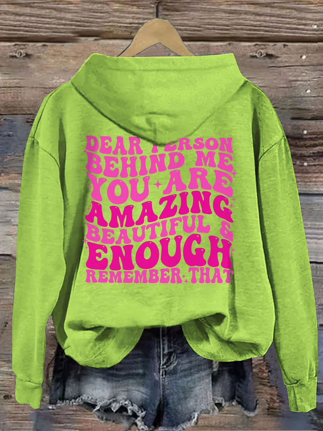 Dear Person Behind Me Hoodie