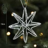 Silver Shimmers Christmas's Tree Hanging Decors