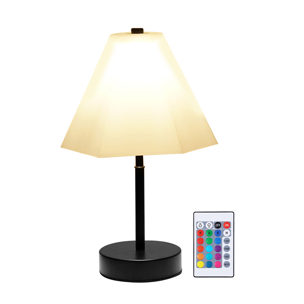 

Vintage LED Pleated Lamp Night Light RGB Timing Dimming Home Table Lamp, 501 Original