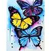 Three Butterfly | Full Round Diamond Painting Kits