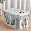 5L Cold Kettle with Faucet & Bracket Refrigerator Juice Water Pitcher for Home