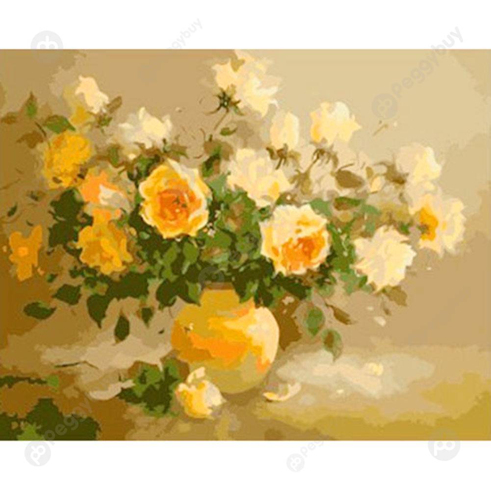 

40*50CM Paint By Numbers-Flower Bouquet, 501 Original