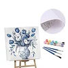 (US Only)Paint By Numbers Kit On Canvas DIY Oil Art Vase Picture Home Decor40x40cm