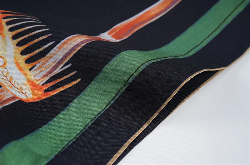 Casablanca 2023SS New Product Silk Short Sleeve Shirt