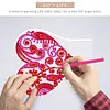 DIY Diamond Painting 7 Color Night Light Lamp Home Decoration Ornament Gift Kit(Heart)