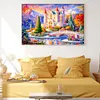 Dream Castle-14CT Stamped Cross Stitch 53*40cm/20.87*15.75in tapestrymarket