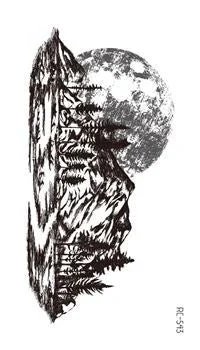 Small Sexy Lips Leaf Black Cartoon Temporary Tattoo Cute Star Tattoo Sticker Love Women Body Finger Art Waterproof Tatoo