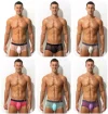 Men's sexy ultra-thin transparent ice silk boxer briefs