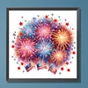 Flag Firework - Crystal Rhinestone Diamond Painting