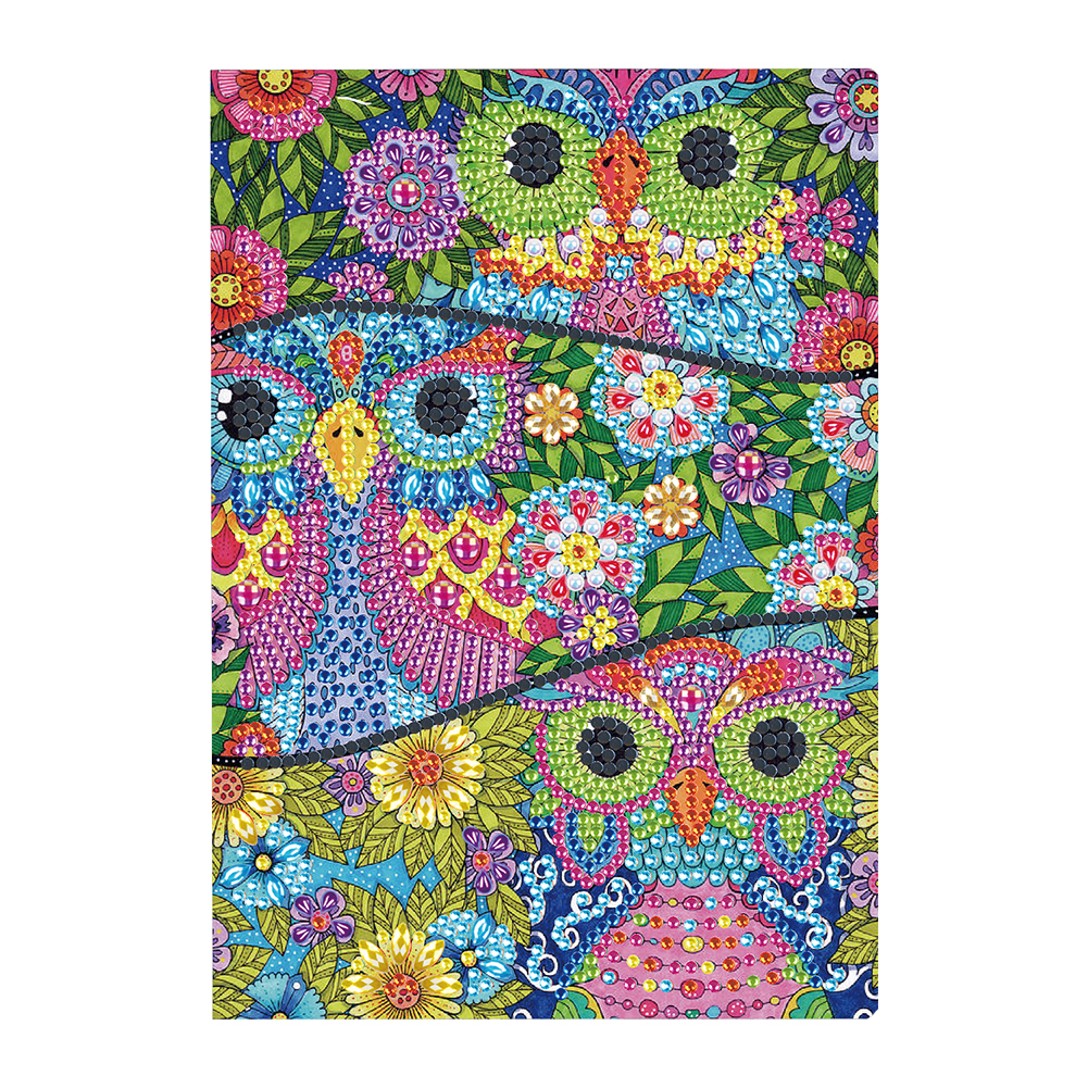 

Owl - 5D DIY Craft Notebook, 501 Original