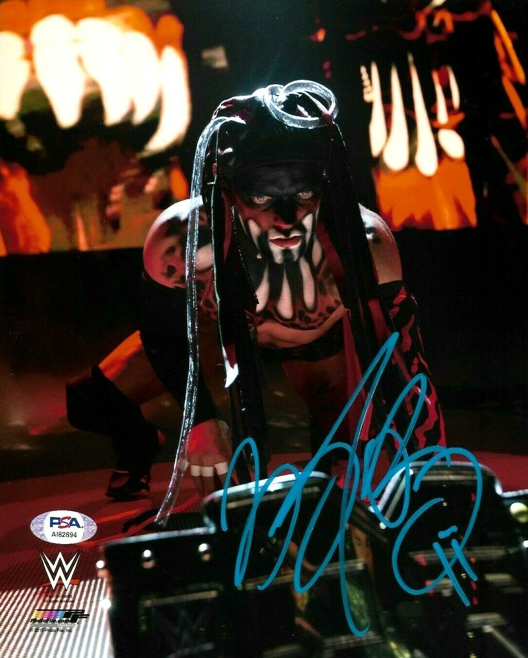 WWE FINN BALOR HAND SIGNED AUTOGRAPHED 8X10 Photo Poster painting WITH PROOF AND PSA DNA COA 3