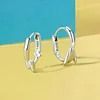 Whale Hoop Earrings 925 Sterling Silver