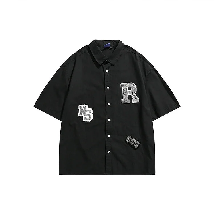 Man Summer T Shirt Embroidery