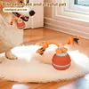 Interactive Dog Toys USB Rechargeable Active Rolling Ball for Puppy/Small Dogs