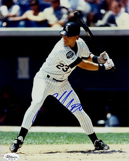 Robin Ventura Signed Jsa Cert Sticker Authentic Autograph