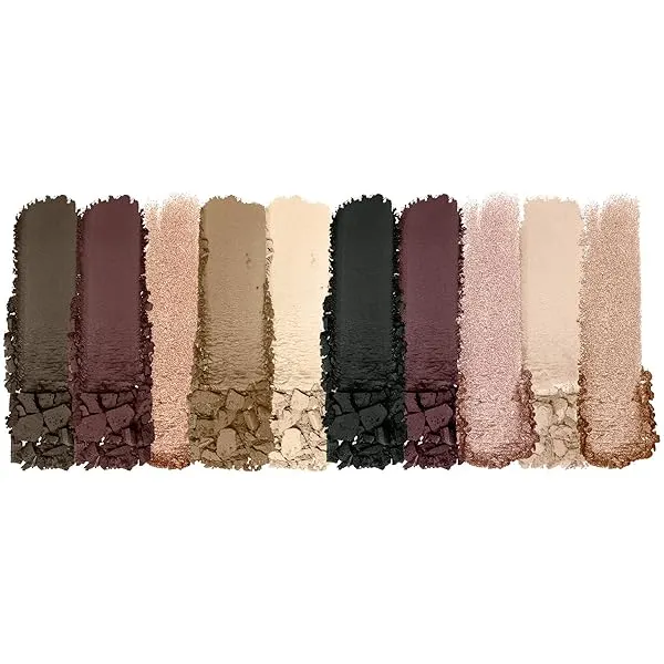 wet n wild Color Icon 10-Pan Eyeshadow Makeup Palette, Brown Nude Awakening, Long Lasting, Shimmer, Metallic, Glittery, Matte, Rich Smooth Pigment, Cruelty Free Nude Awakening 1 Count (Pack of 1) Eyeshadow