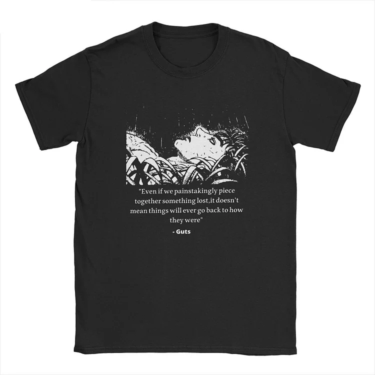 GUTS RAINING BLACK TEE