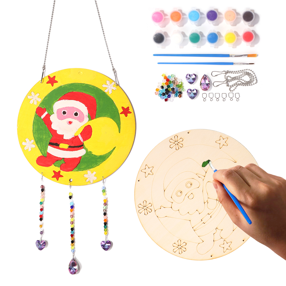 

Santa Claus - Paint By Numbers Craft Pendant, 501 Original