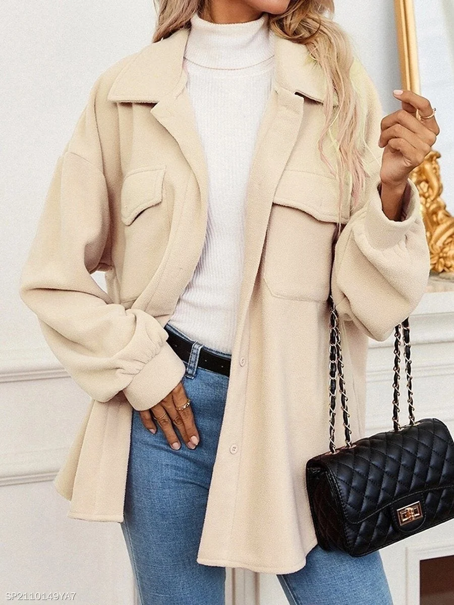 Fall/winter Lapel Fleece Jacket | EGEMISS