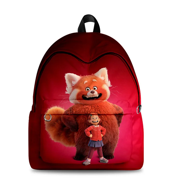 Mayoulove Turning Red Full Printed Backpack-Mayoulove