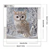 Crystal Owl-Special Shaped Diamond Painting