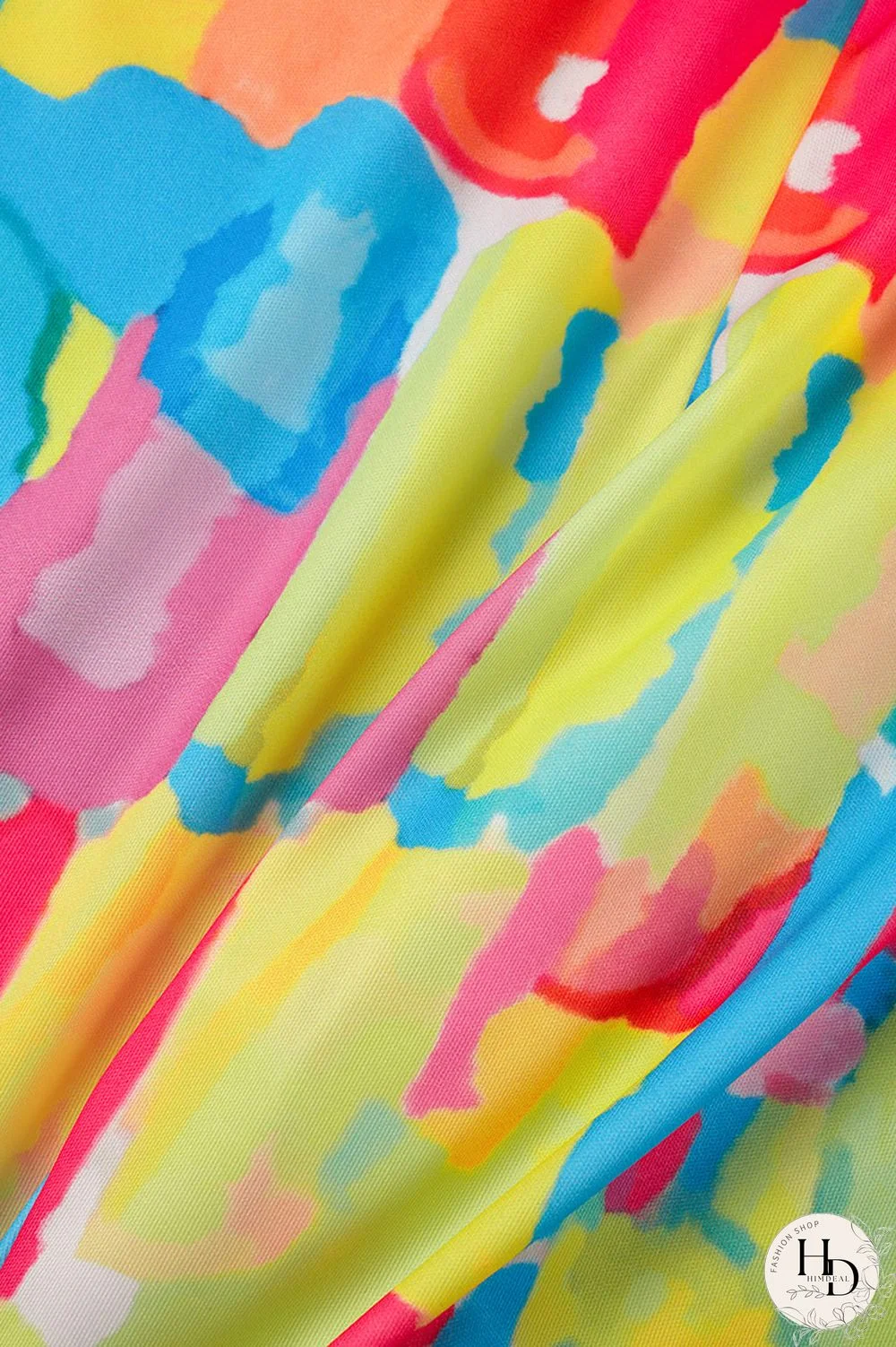 Dark Blue Casual Street Print Patchwork O Neck Short Sleeve Two Pieces