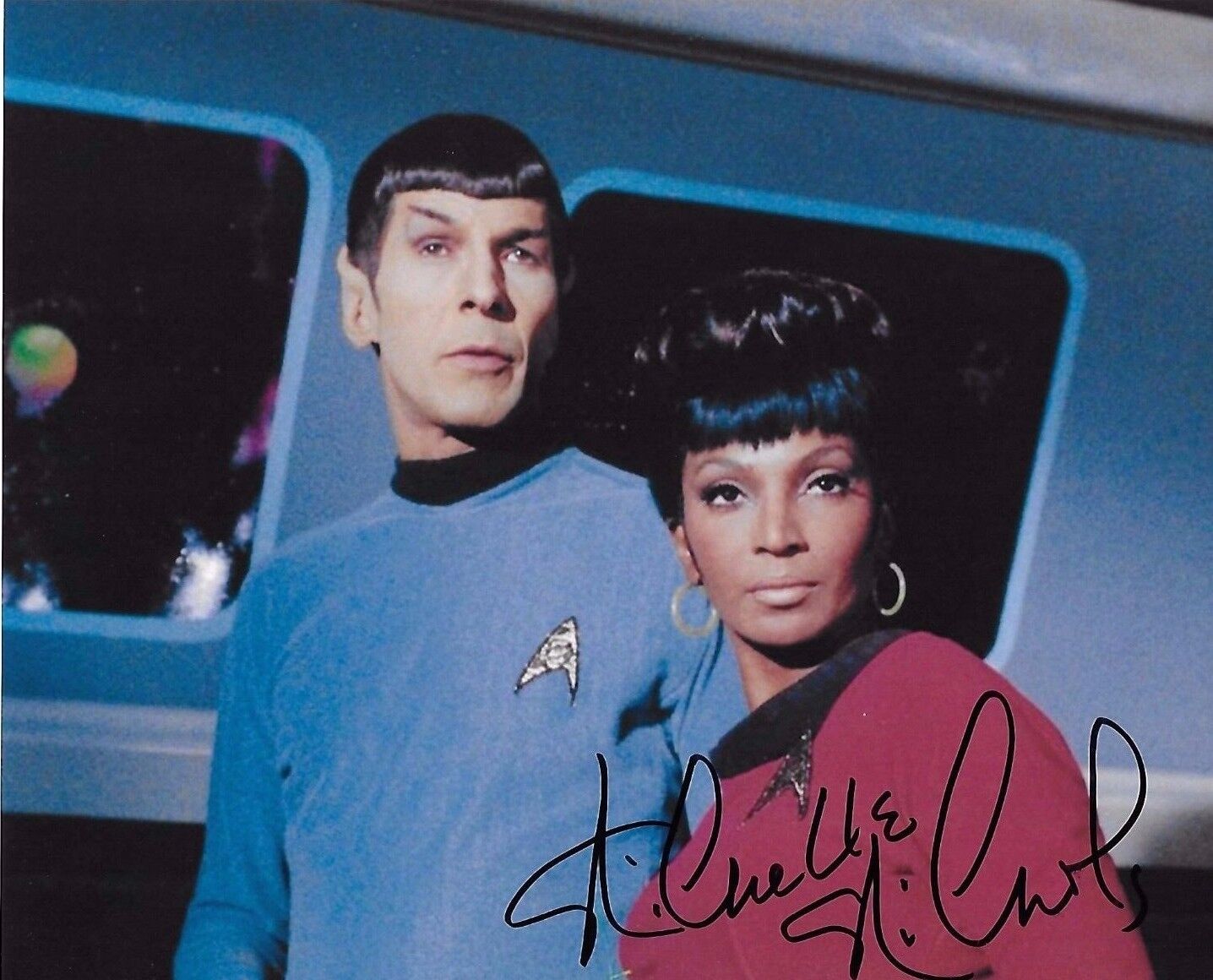 Nichelle Nichols Signed 8x10 Photo Poster painting - STAR TREK - ICONIC - RARE!!! H110