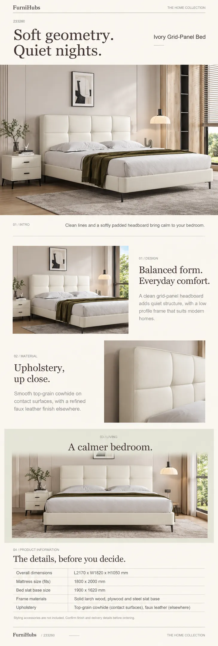 Upholstered Bed 233260