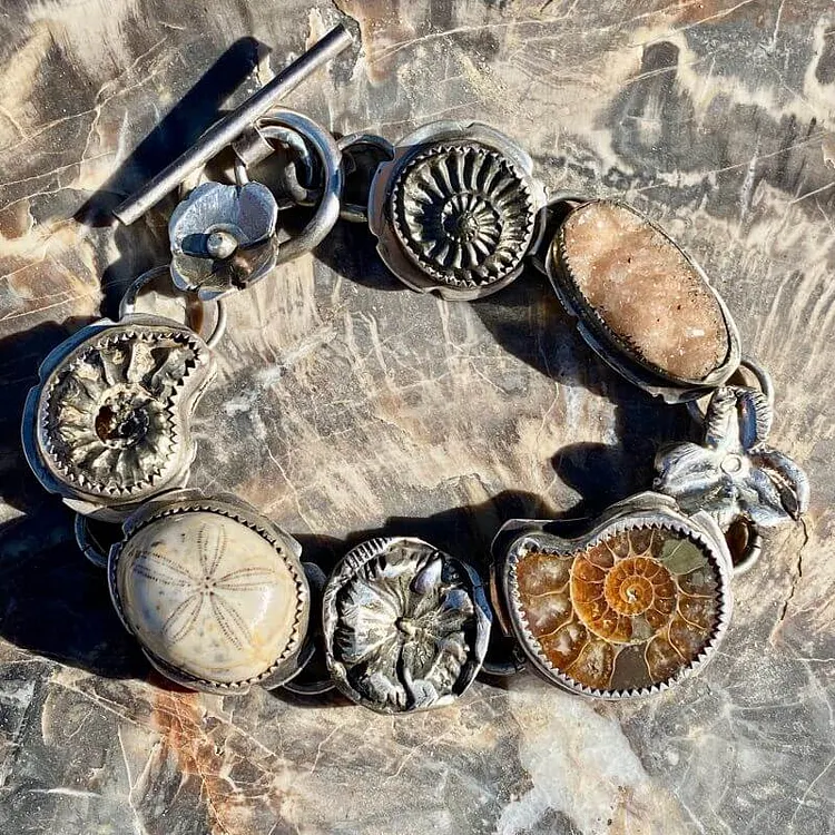 Sterling Silver Natural Wonders Bracelet by Temi Kucinski