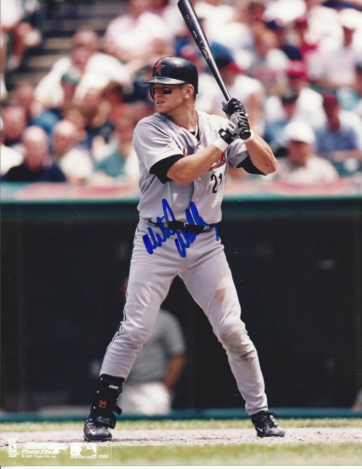 Mitch Meluskey Autographed 8x10 Houston Astros#S1035