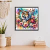 Diamond Painting -DIY Full Round Drill Flower Tiger