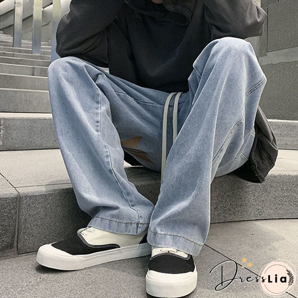 Unisex High Street Baggy Jeans