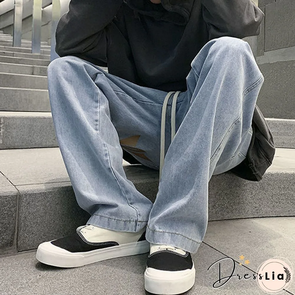 Unisex High Street Baggy Jeans