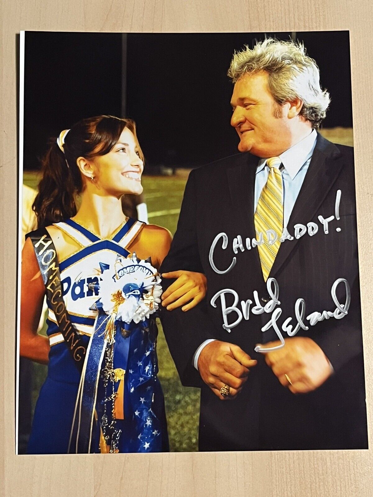 BRAD LELAND HAND SIGNED 8x10 Photo Poster painting ACTOR AUTOGRAPHED FRIDAY NIGHT LIGHTS COA