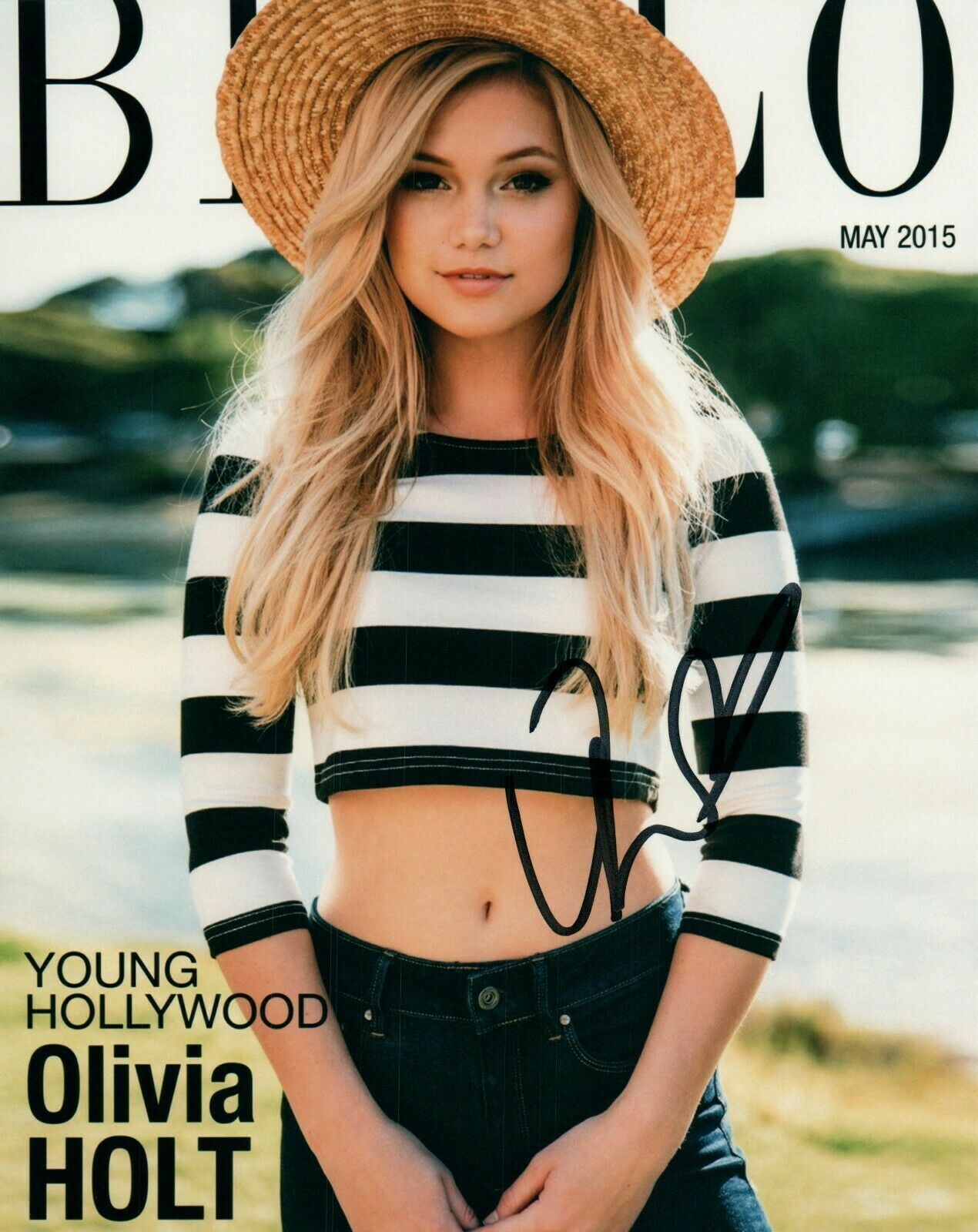 Olivia Holt authentic signed autographed 8x10 Photo Poster paintinggraph holo COA