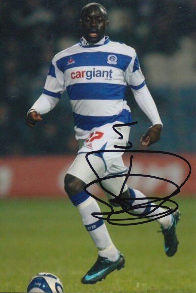 QUEENS PARK RANGERS HAND SIGNED PATRICK AGYEMANG 6X4 Photo Poster painting.