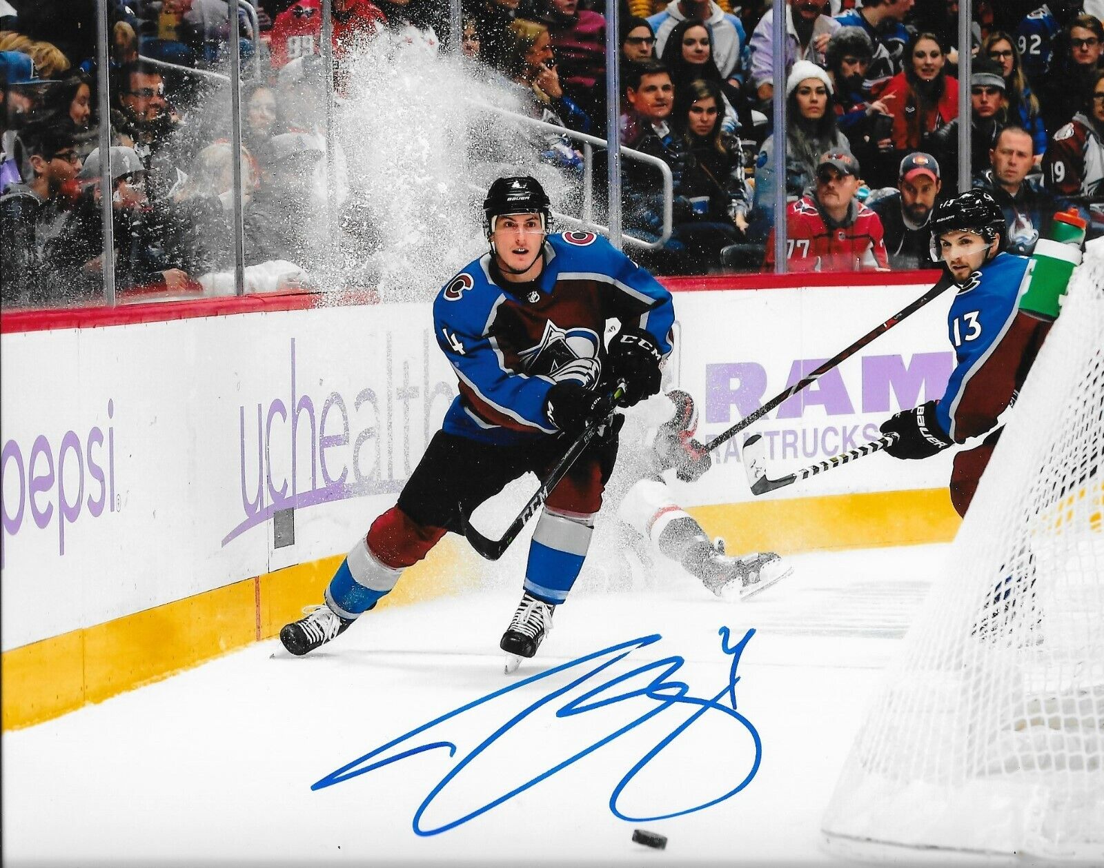 Tyson Barrie signed Colorado Avalanche 8x10 Photo Poster painting autographed Avs 3