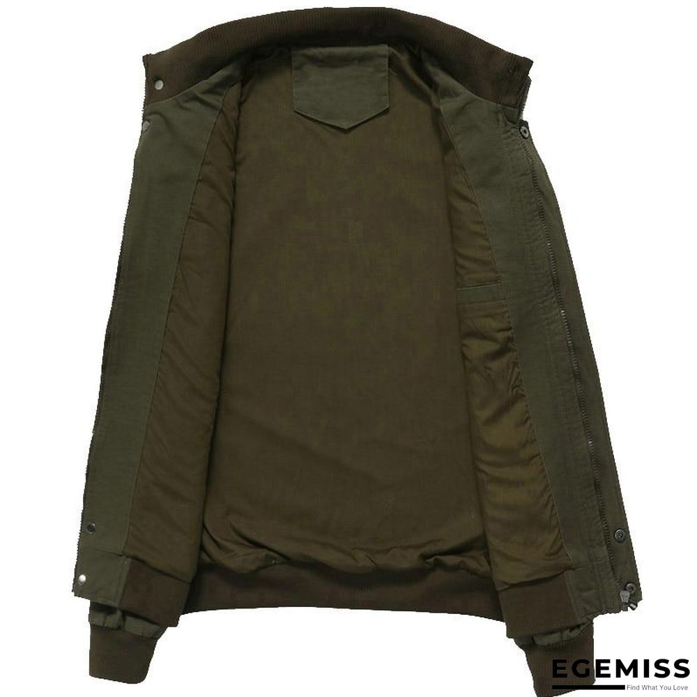 Bomber Jackets Coats Men Cotton Casual Workout Military Jacket Men | EGEMISS