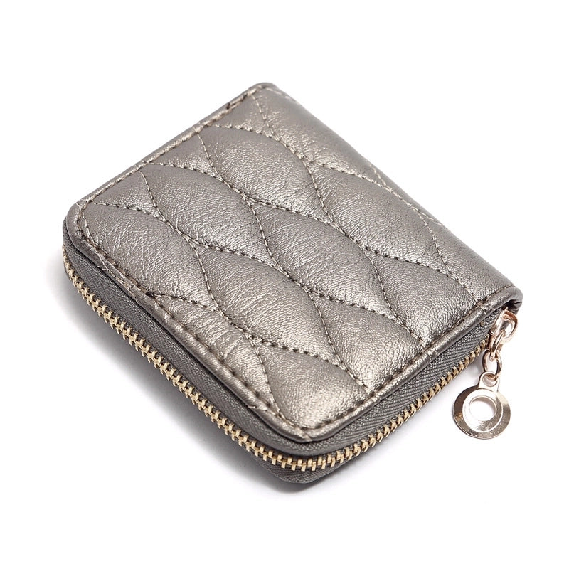 Korean Embroidered Creative Short Mesh Small Wallet