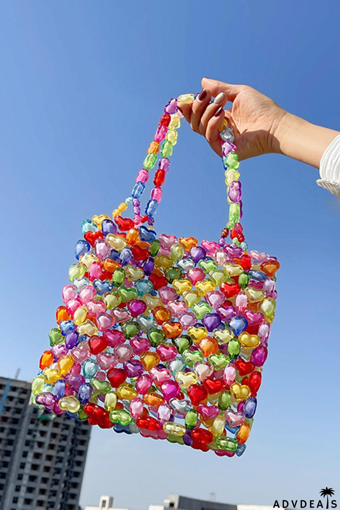 Jelly Love Handmade Beaded Bag